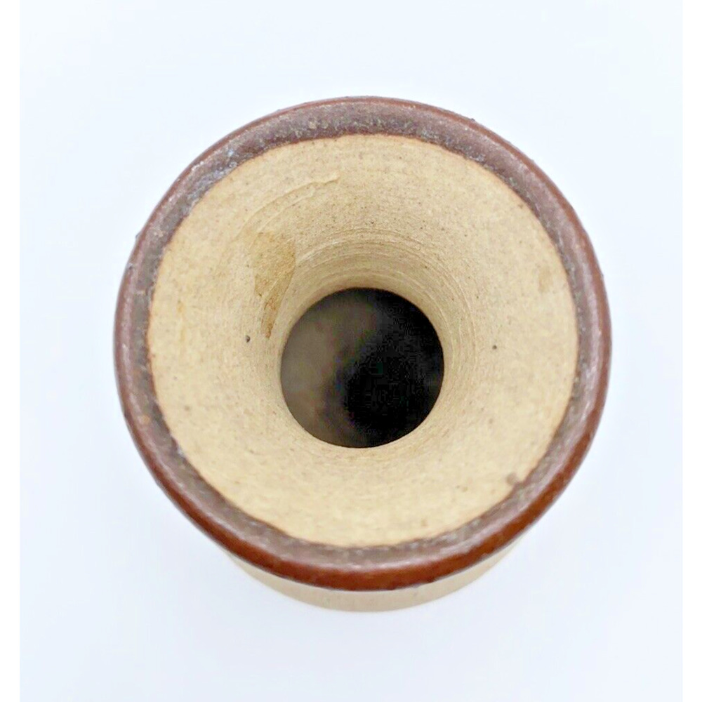 Vintage Tonala Pottery Miniature Floral Vase Toothpick Holder Mexican Folk Art - Picture 4 of 7
